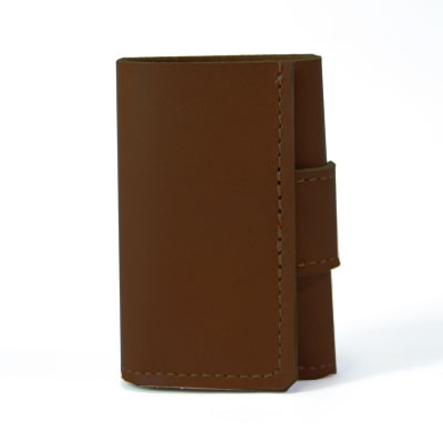 小型三つ折り本革財布